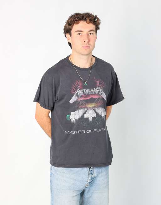 Vintage Metallica l t-shirt in black