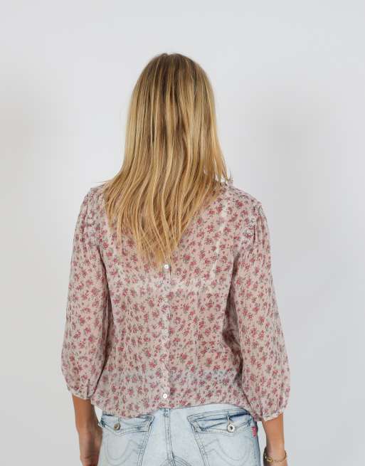 Vintage Mexx M blouse in baby pink, 2 of 4