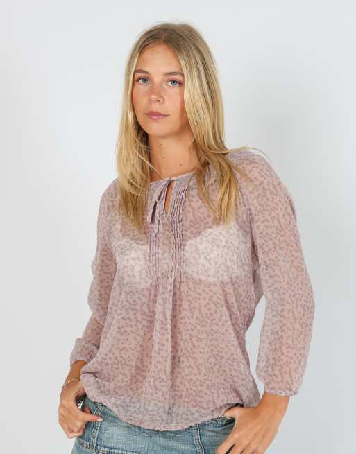 Vintage Mexx M blouse in lilac purple