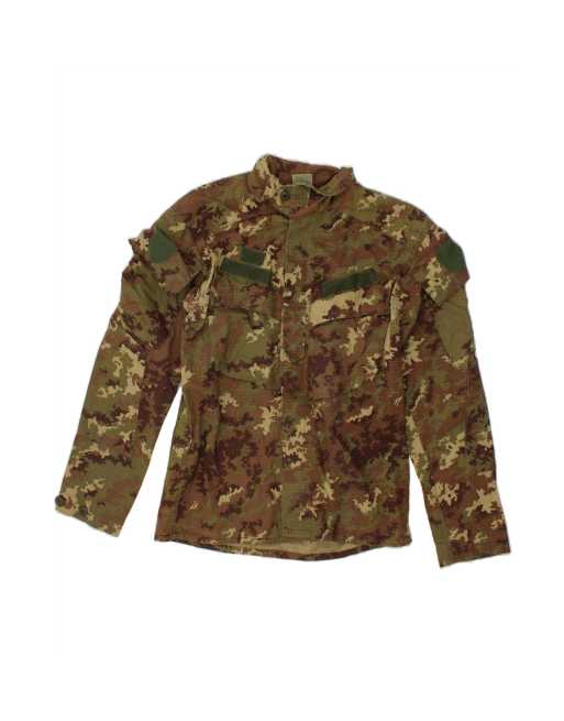 Vintage Military Jacket It 50 Large In Khaki Camouflage