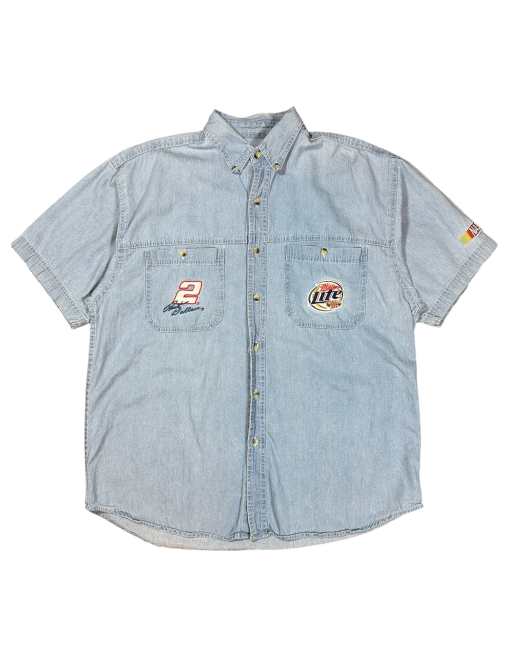 Vintage Millers Light Shortsleeve Denim Shirt, 1 of 5