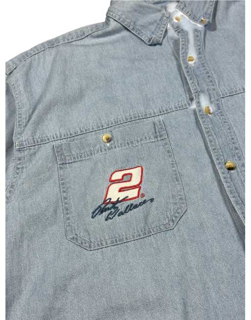 Vintage Millers Light Shortsleeve Denim Shirt, 3 of 5