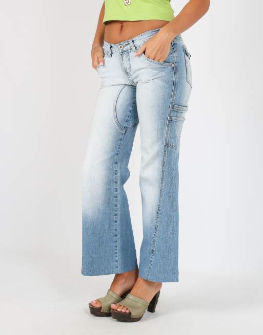 Vintage Miss Luisa XS flare jeans in light blue, 2 of 4