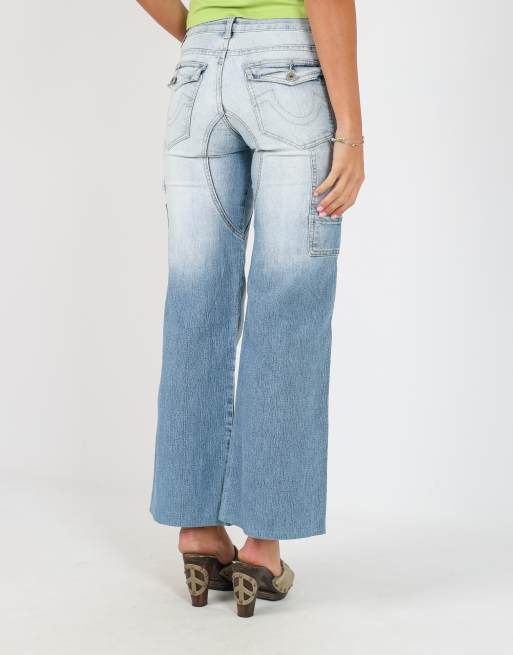Vintage Miss Luisa XS flare jeans in light blue, 4 of 4