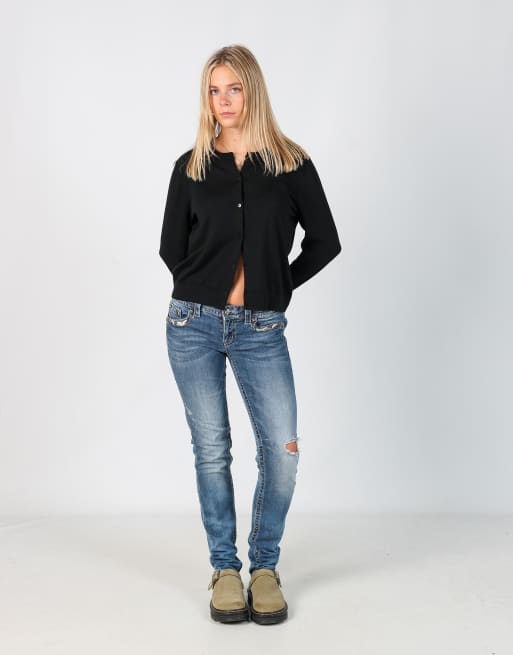 Vintage Miss Me 27x34 denim jeans in light blue