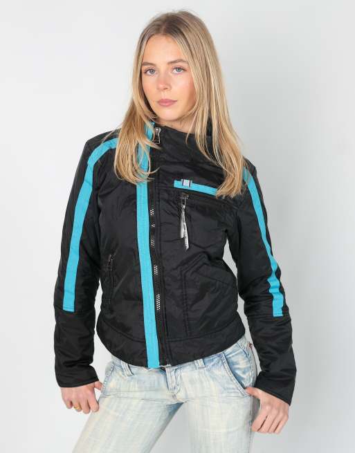 Vintage Miss Sexy S light jacket in black