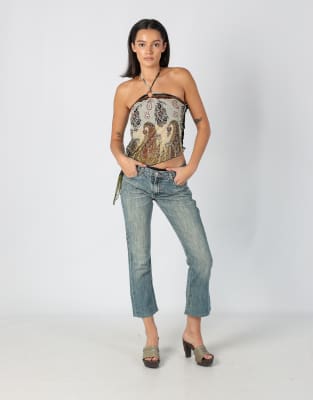 Vintage Miss Sixty 6 3/4 Jeans Light Blue