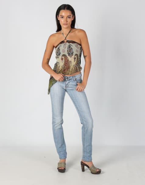 Vintage Miss Sixty 6 Straight Jeans Light Blue - view 1