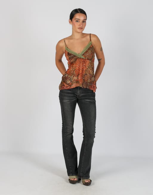 Vintage Miss Sixty M bootcut jeans in blue, 1 of 4