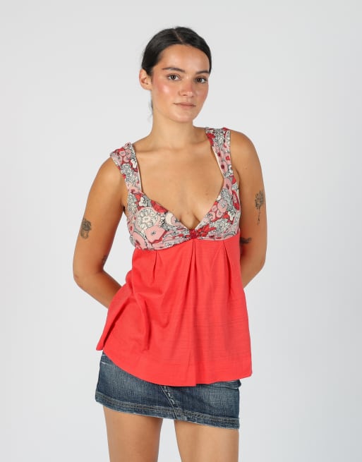 Vintage Miss Sixty M cami in red