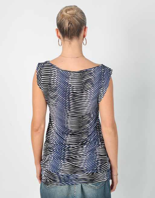 Vintage Miss Sixty M woven top in white, 2 of 4