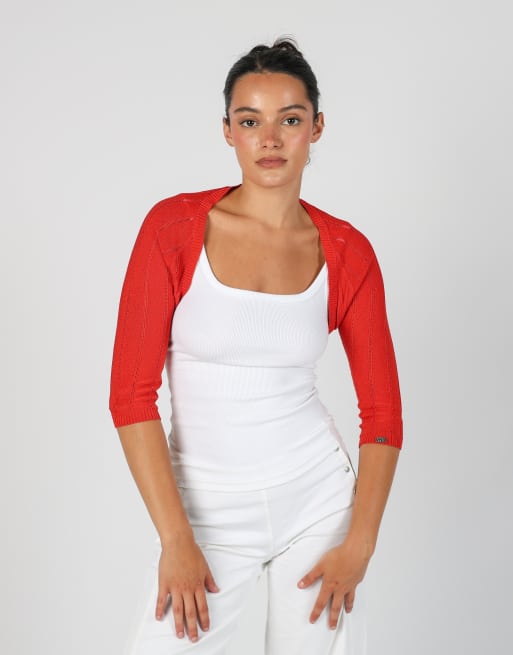 Vintage Miss Sixty S cardigan in orange