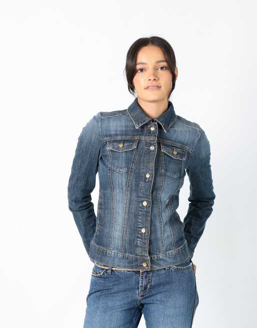 Vintage Miss Sixty S denim jacket blue ASOS