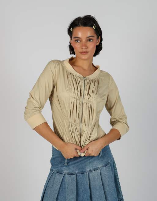 Vintage Miss Sixty S light jacket in beige, 1 of 4