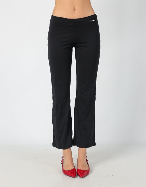 【極美品】60s Vintage Bespoke Black Trousers Vintage Miss Sixty S Woven Trousers Black | ASOS