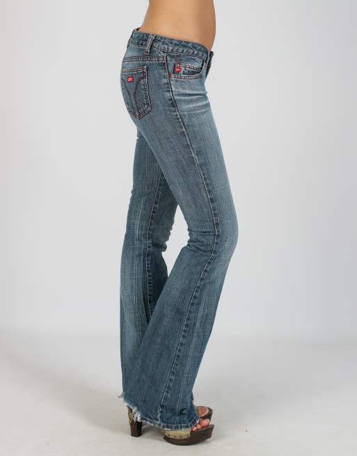 Vintage Miss Sixty XS bootcut jeans in blue, 2 of 4