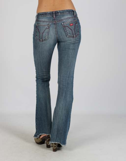 Vintage Miss Sixty XS bootcut jeans in blue, 4 of 4