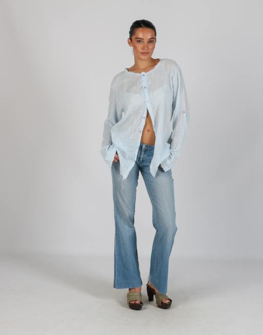 Vintage Miss Sixty XS bootcut jeans in light blue, 1 of 4