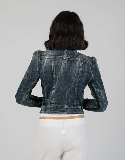Vintage Miss Sixty XS denim jacket in blue, 2 of 4
