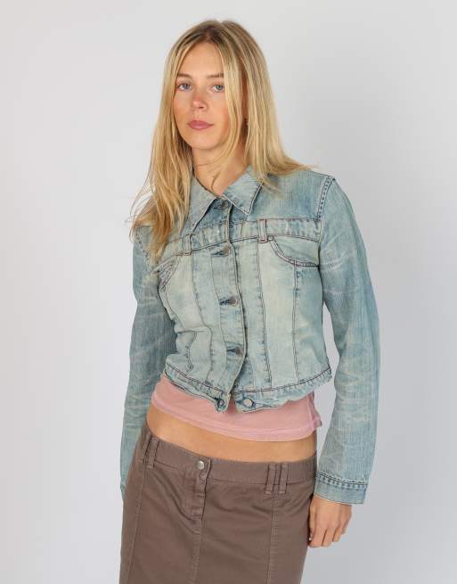 Vintage Miss Sixty XS denim jacket in light blue