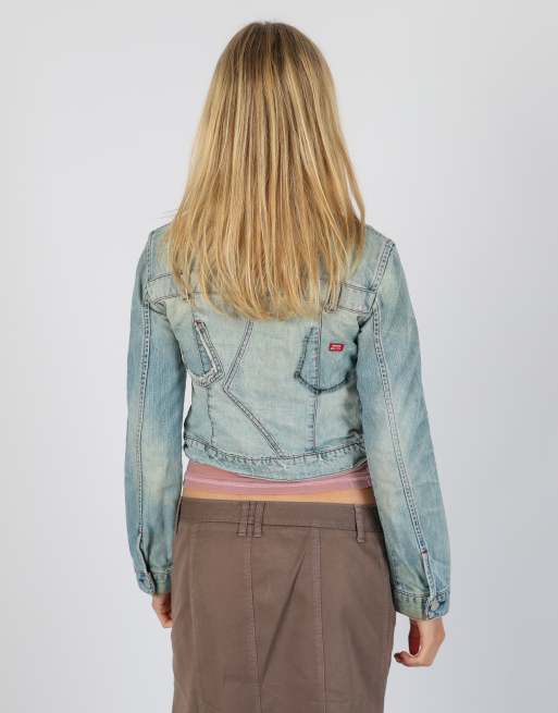 Vintage Miss Sixty XS denim jacket in light blue, 2 of 4