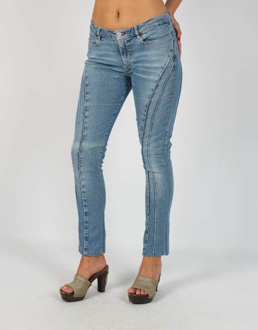 Vintage Miss Sixty XS skinny jeans in light blue, 2 of 4