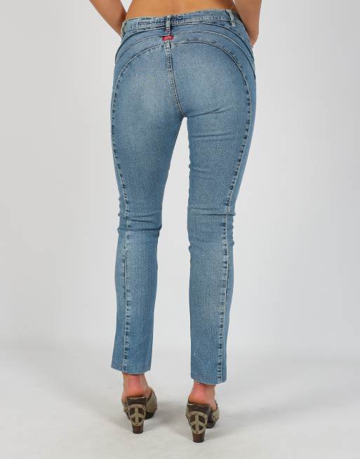 Vintage Miss Sixty XS skinny jeans in light blue, 4 of 4