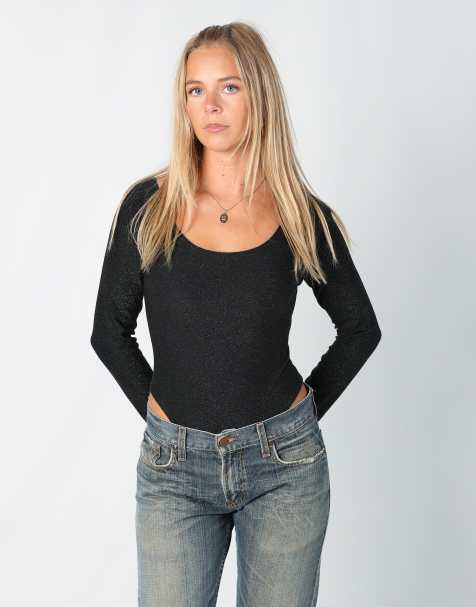 Vintage Missunion S bodysuit in black - view 1