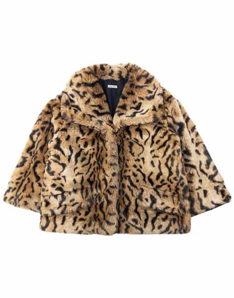 Vintage Miu Miu Faux Leopard Print Jacket Size S - view 1