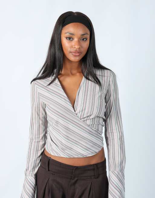 Vintage M.K.Emkay 12 blouse in grey