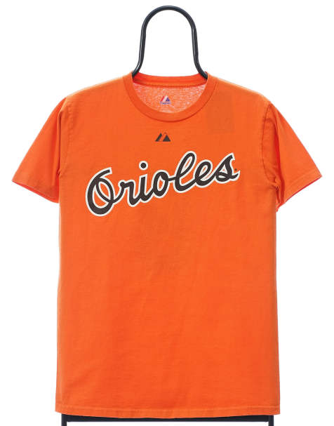 Vintage MLB orioles size S tshirt in orange - view 1