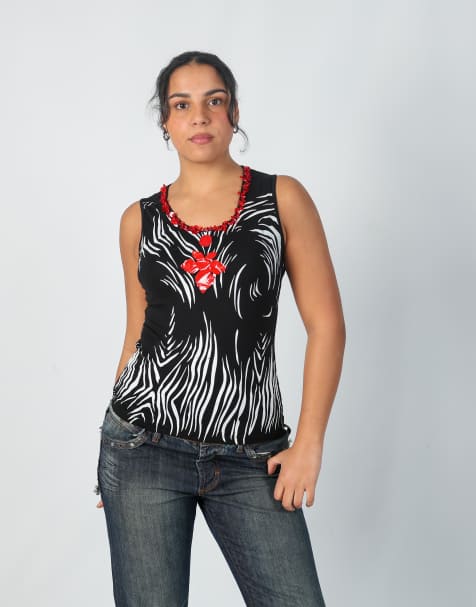 Vintage Modline S cami in black - view 1