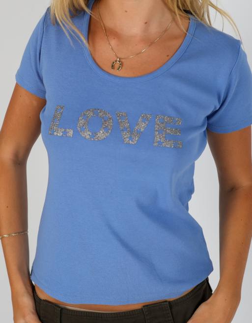 Vintage Monella Vagabonda S baby tee in lilac purple, 4 of 4