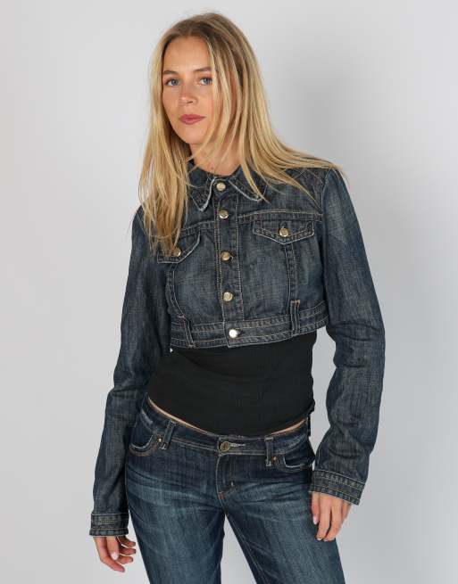Vintage Monella Vagabonda S denim jacket in blue