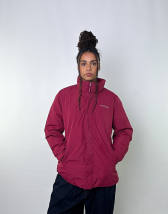 Brave Soul hopma longline puffer jacket with faux fur trim hood ASOS