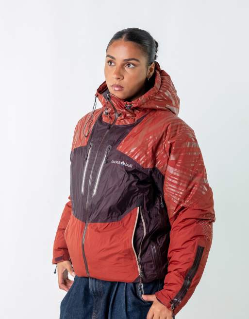 Vintage Montbell XL Puffer Jacket Brown EX 800 | ASOS
