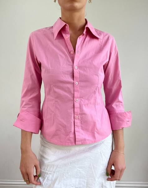 Vintage morgan de toi shirt in pink - view 1