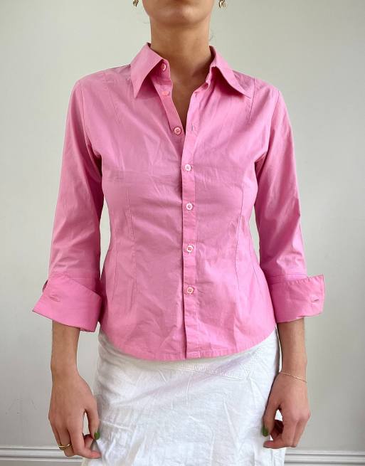 Vintage morgan de toi shirt in pink
