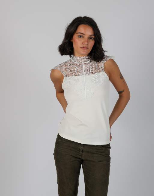 Vintage Morgan S blouse in cream