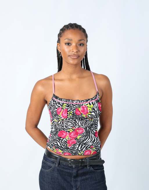 Vintage Morgan S cami in ivory