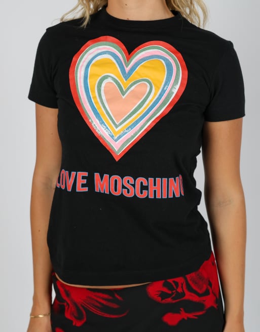 Vintage Moschino S baby tee in black, 4 of 4
