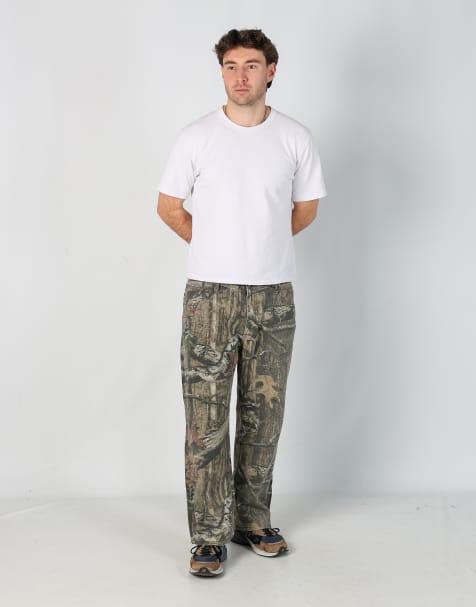 Vintage MossyOak Realtree 38x30 denim jeans in dark green - view 1
