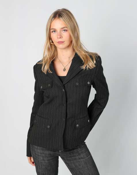 Vintage Motivi S blazer in black - view 1