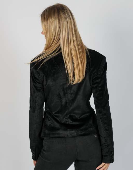 Vintage Motivi S blazer in black, 2 of 4