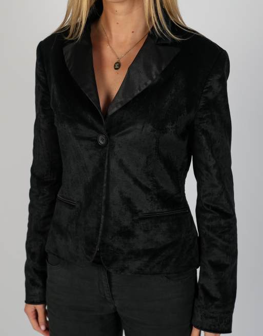 Vintage Motivi S blazer in black, 4 of 4