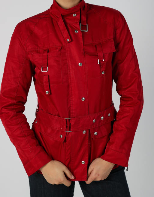 Vintage Motivi S light jacket in red, 4 of 4