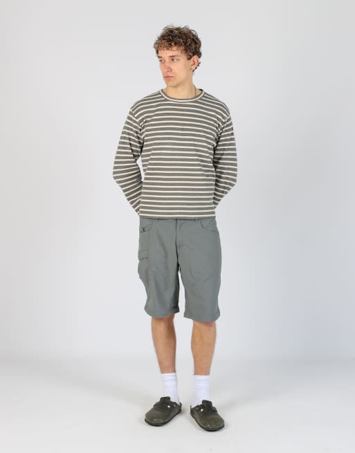 Vintage Mountain hardware 34x20 nylon sports shorts in grey