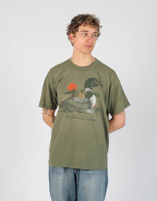 Vintage Muskoka Canada xl t-shirt in dark green