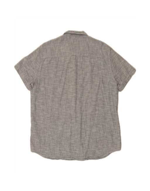Vintage Mustang Fit Short Sleeve Shirt XL In Grey, 2 of 4