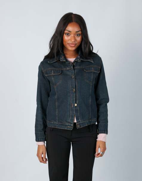 Vintage Naked Jeans S denim jacket in blue - view 1